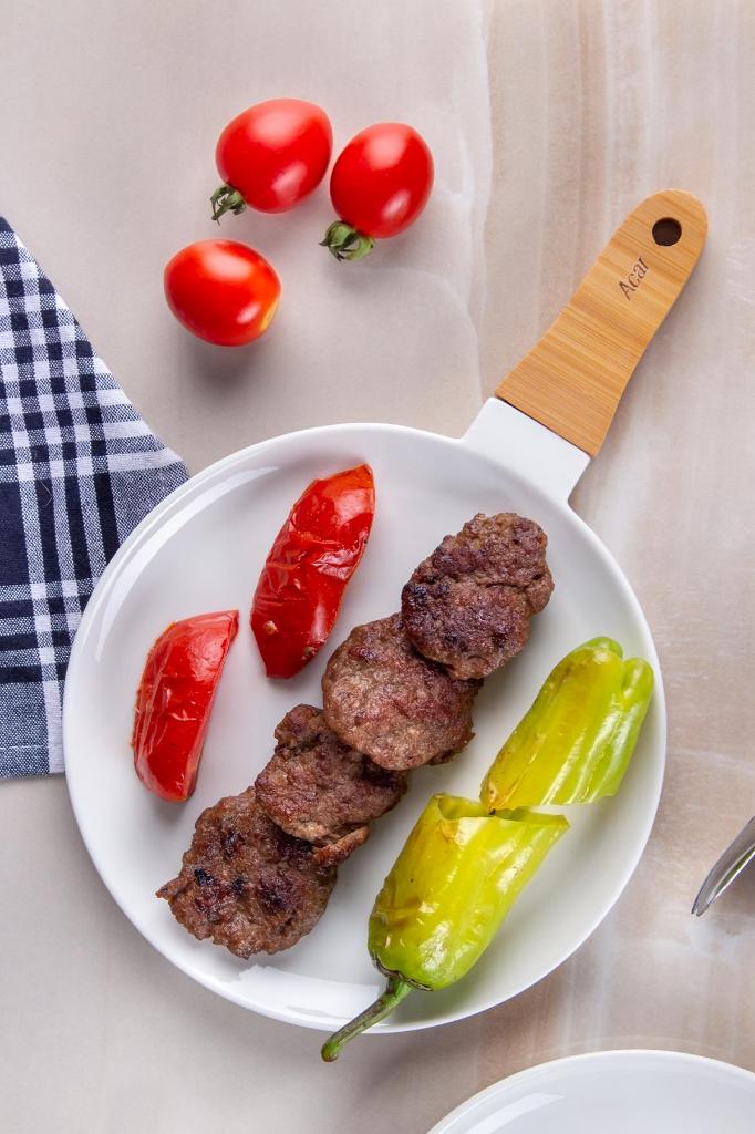 Acar Bambu Saplı Sunum Tabağı Sahan 979 Acar Bambu Saplı Sunum Tabağı Sahan 979