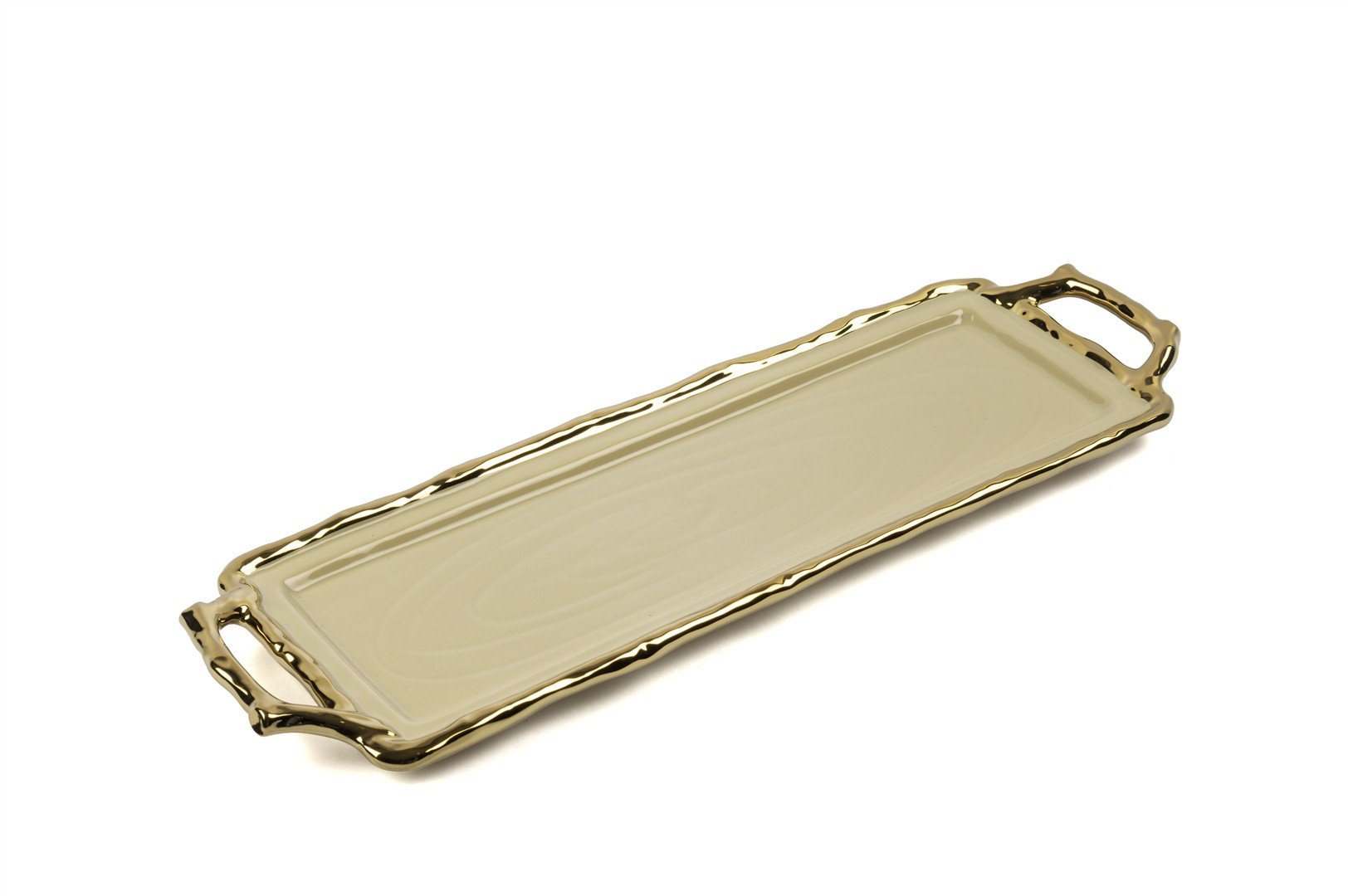 Ligne Krem Gold UzunTepsi 13x43cm