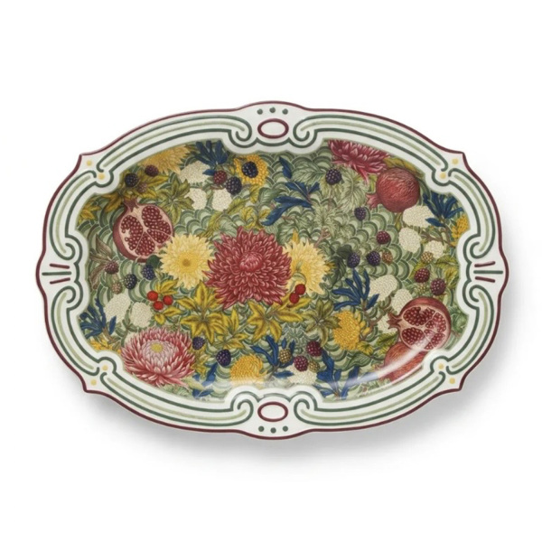 Nivara Melamin Oval Sunum Tabağı 50 cm