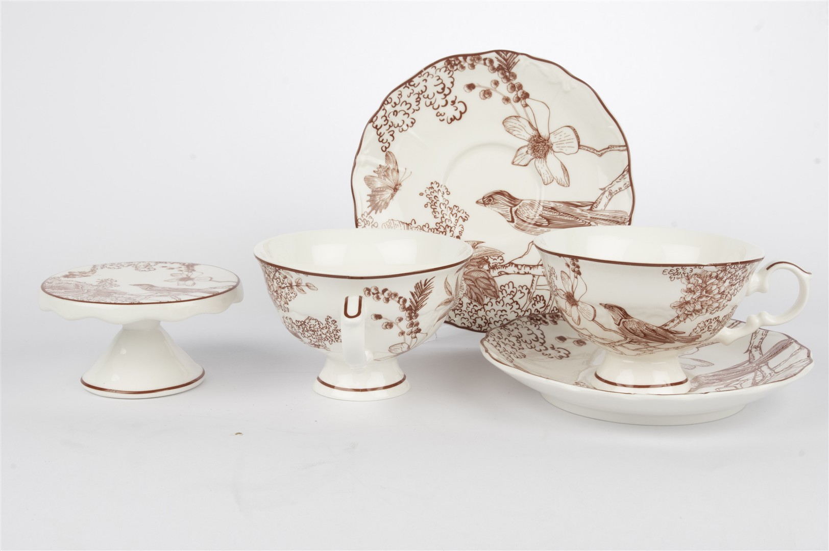 Toile De Rose 2li 5Prç Çay Fincan Seti 230cc